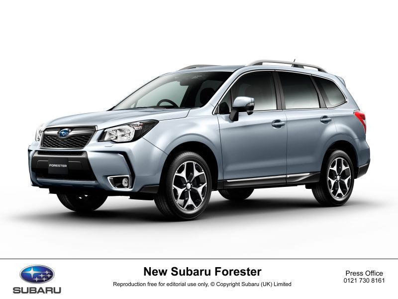 Subaru Forester technical specifications and fuel economy